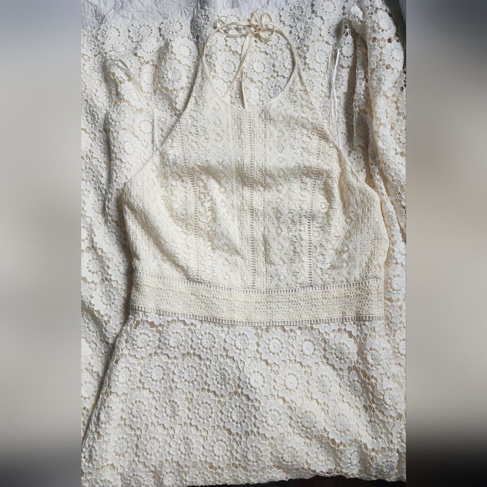 Theory Elizabetha Daysi Lace Maxi Dress Nwt Size 6 View 6